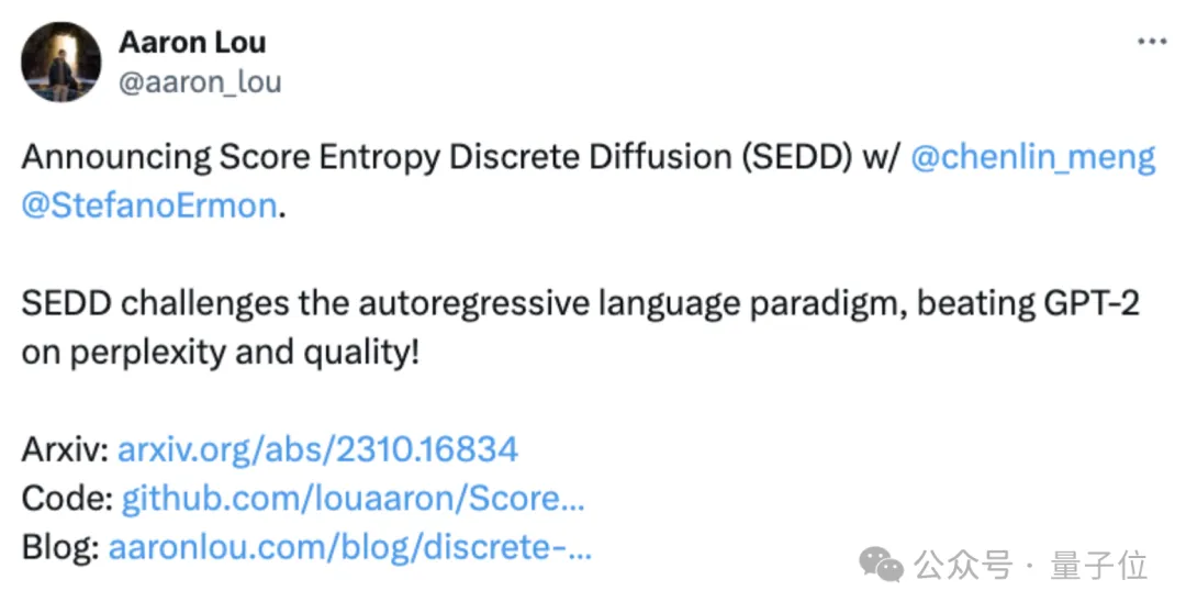 Pika联创参与新研究：Diffusion能抢GPT的活了！成功挑战自回归文本范式-AI.x社区