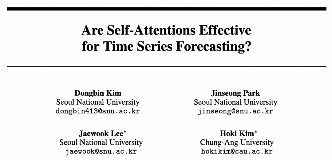 Self-Attention在时间序列预测中有效吗？新Transformer架构效率效果双提升-AI.x社区