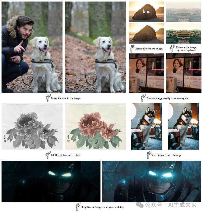 图像编辑多任务一网打尽！PromptFix，新型扩散模型&大规模视觉指令数据集（罗切斯特大学&微软）-AI.x社区